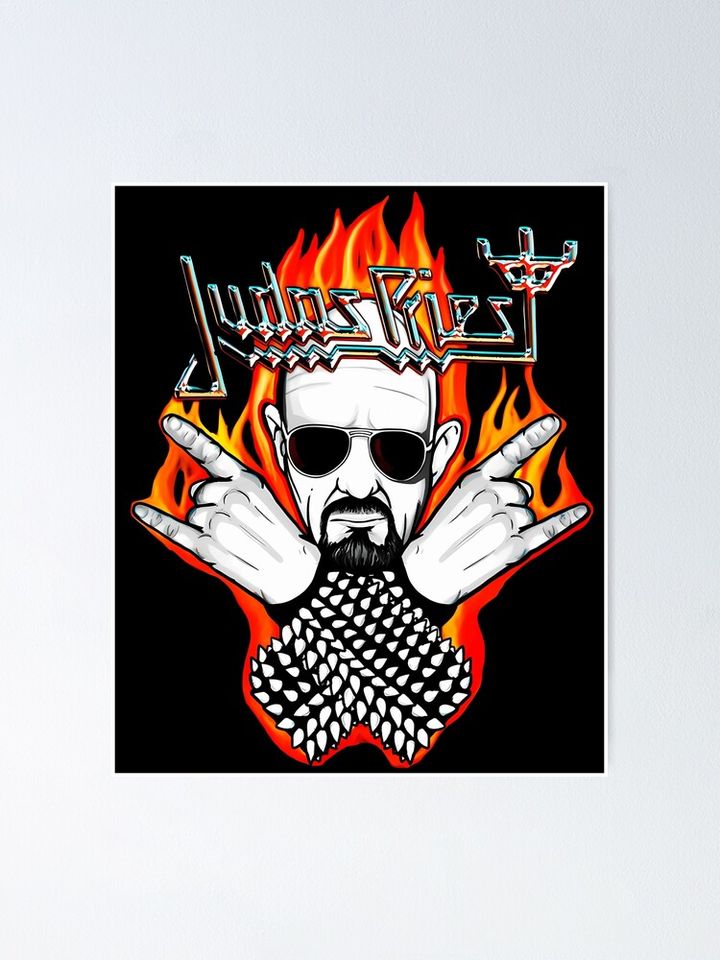 Judas Priest Poster – Creative Band Print for Music Collectors