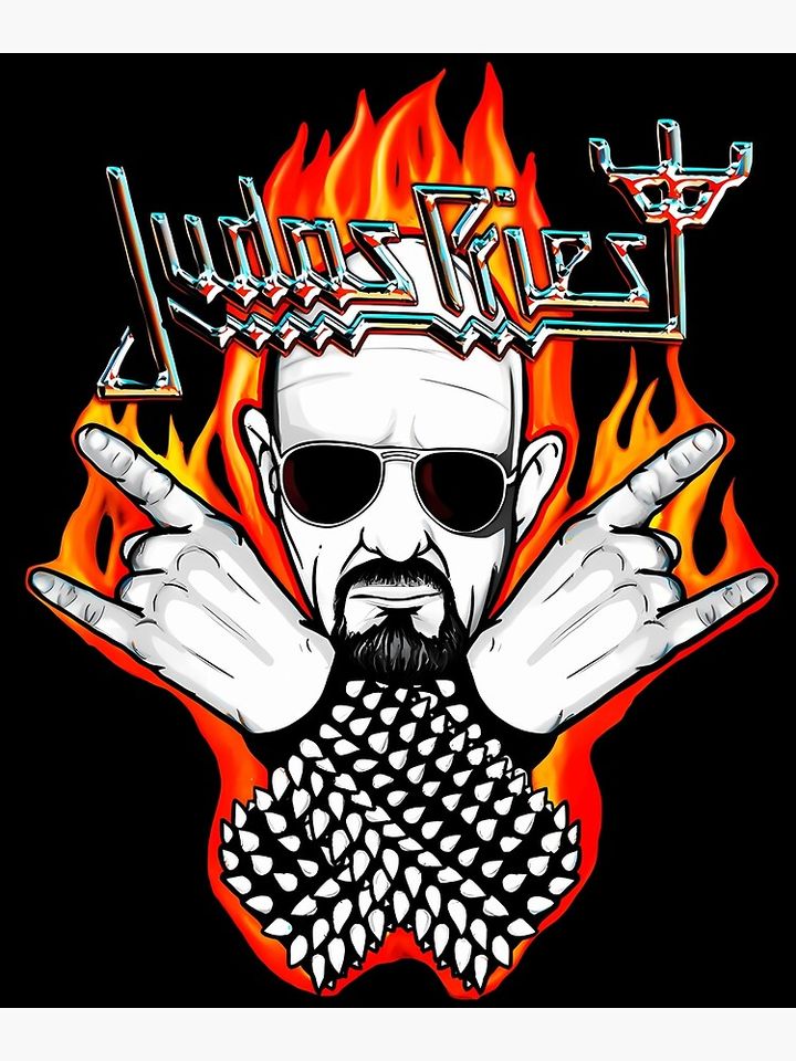 Judas Priest Poster – Creative Band Print for Music Collectors