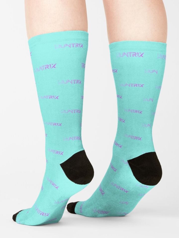 Huntrix Gradient Logo Apparel | PERFECT GIFT FOR YOU AND FRIENDS Socks
