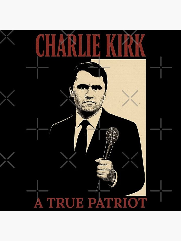 Charlie Kirk A True Patriot Poster