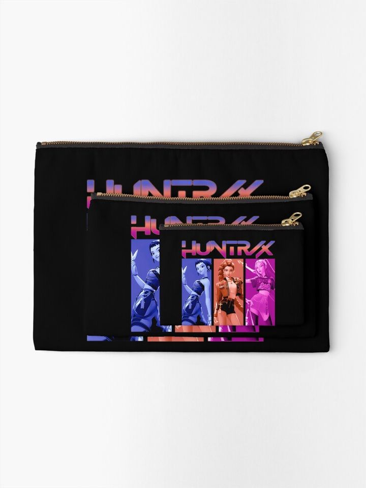 Huntrix Kpop Demo Movie Zipper Pouch
