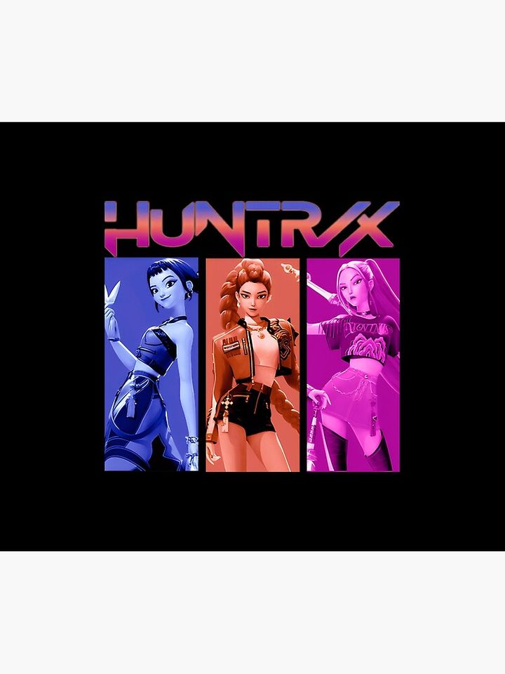 Huntrix Kpop Demo Movie Fleece Blanket