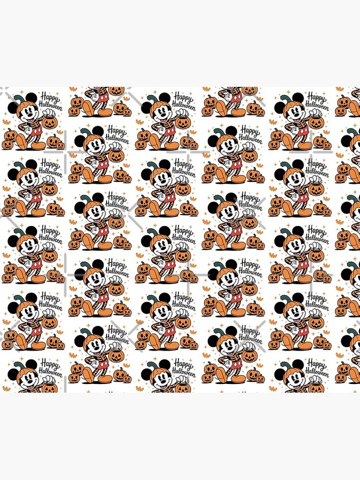 Disney Mickey Pumpkin Throw Blanket