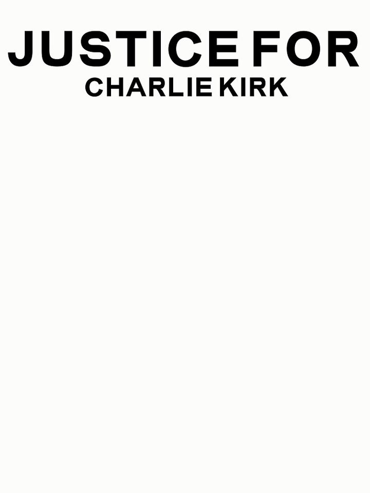 Justice for Charlie Kirk Pullover Sweatshirt