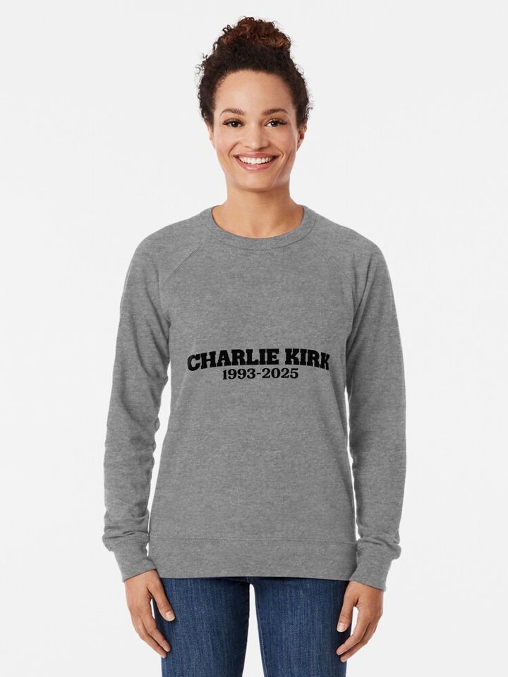 Charlie Kirk Commemorative Pullover – In Loving Memory Sweatshirt for Supporters