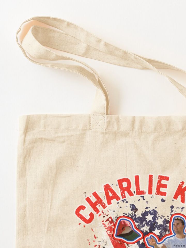Rip Charlie Kirk  Tote Bag