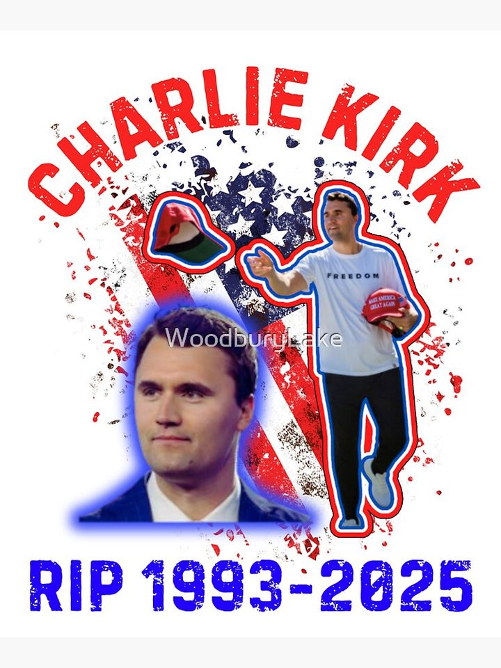 Rip Charlie Kirk  Tote Bag