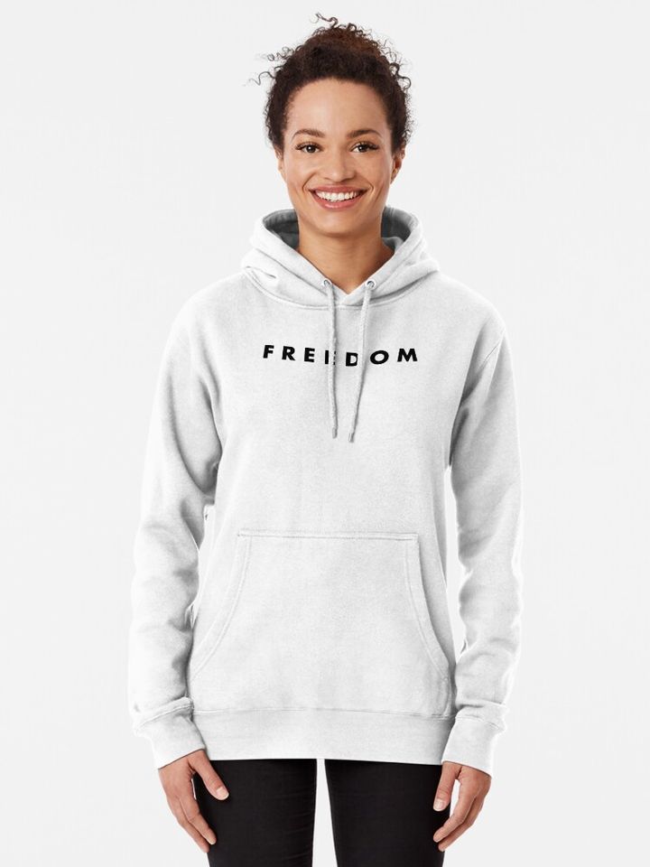 Freedom Charlie Kirk Pullover Hoodie