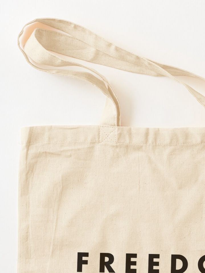 Freedom Charlie Kirk Tote Bag