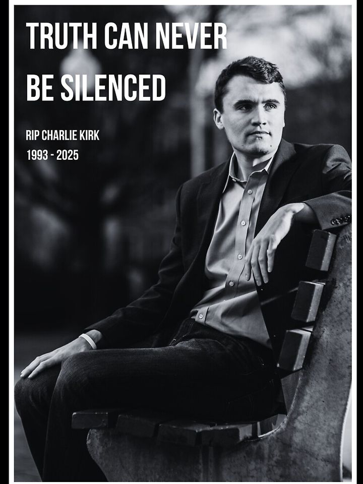 Charlie Kirk - Truth can never be silenced T-Shirt