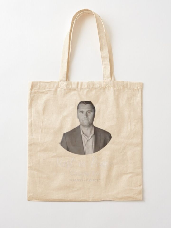 RIP Charlie Kirk Tote Bag