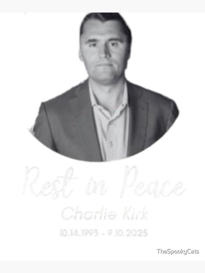 RIP Charlie Kirk Tote Bag