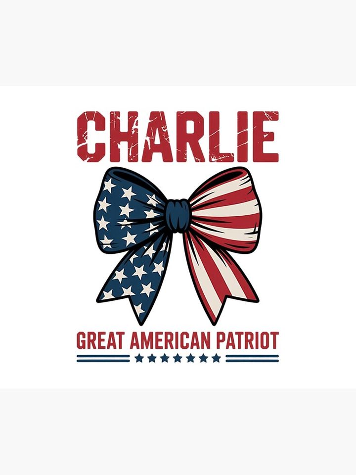 CHARLIE KIRK Blanket