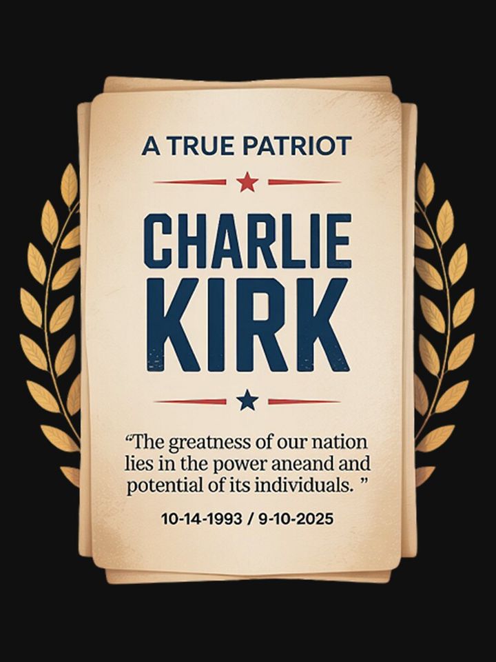 Charlie Kirk Lightweight Sweatshirt