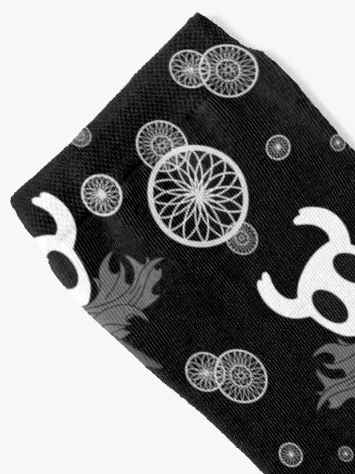 Hollow Knight pattern Socks