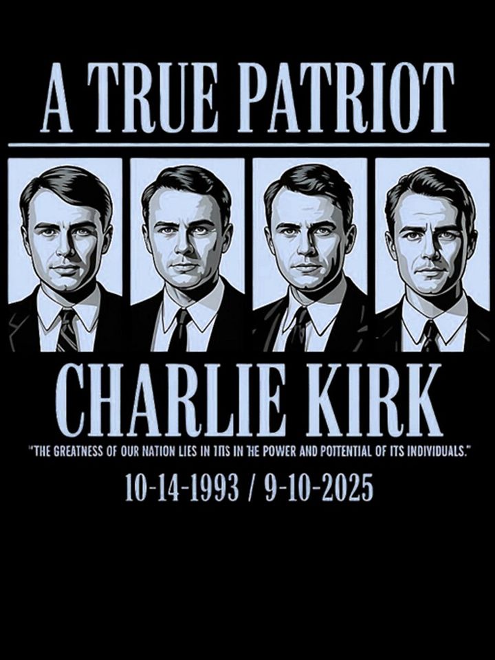 Charlie Kirk Oversized T-Shirt
