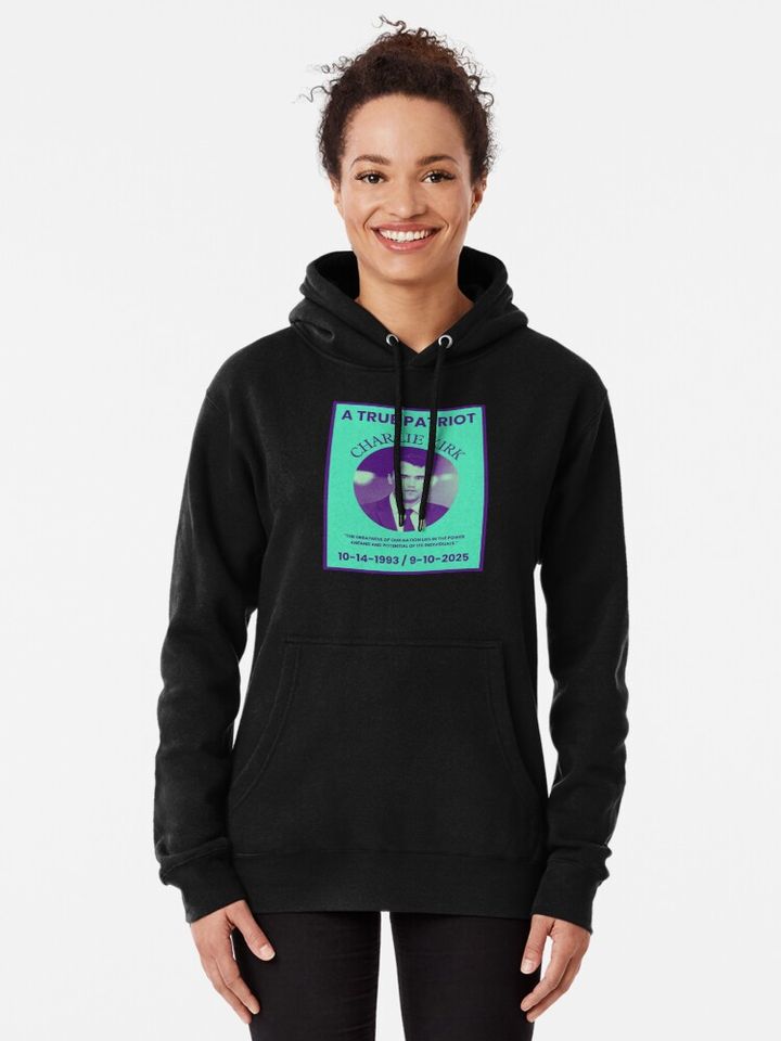Charlie-Kirk  Pullover Hoodie