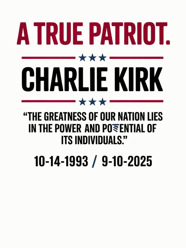 Charlie-Kirk  Pullover Sweatshirt