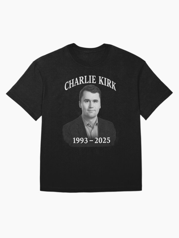 Charlie Kirk Oversized T-Shirt