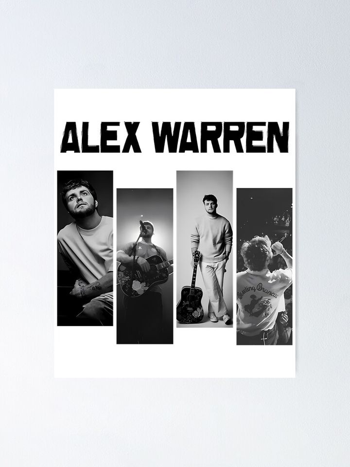 Alex Warren Tour 2025 Poster