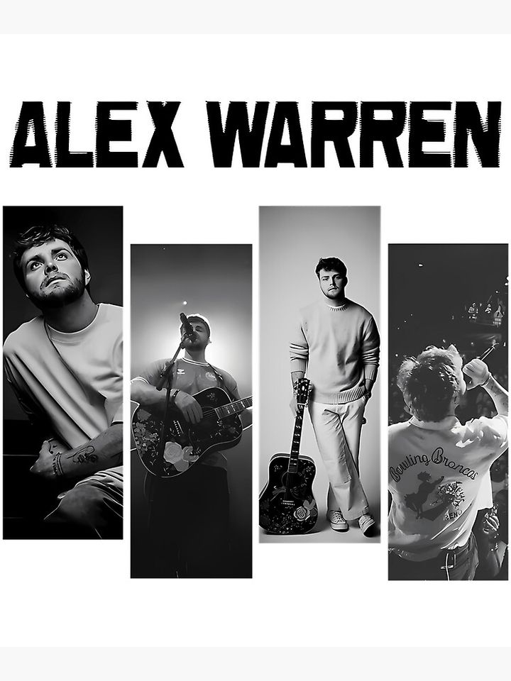 Alex Warren Tour 2025 Poster