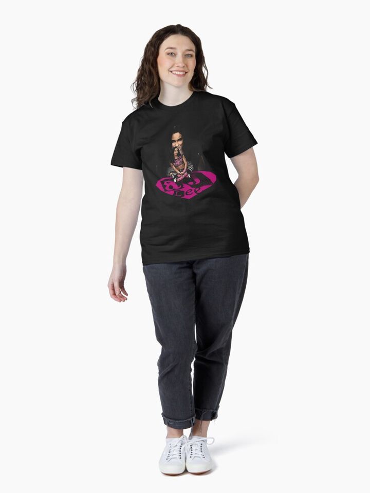 Men's Black AJ Lee Love Bites Back T-Shirt Classic T-Shirt