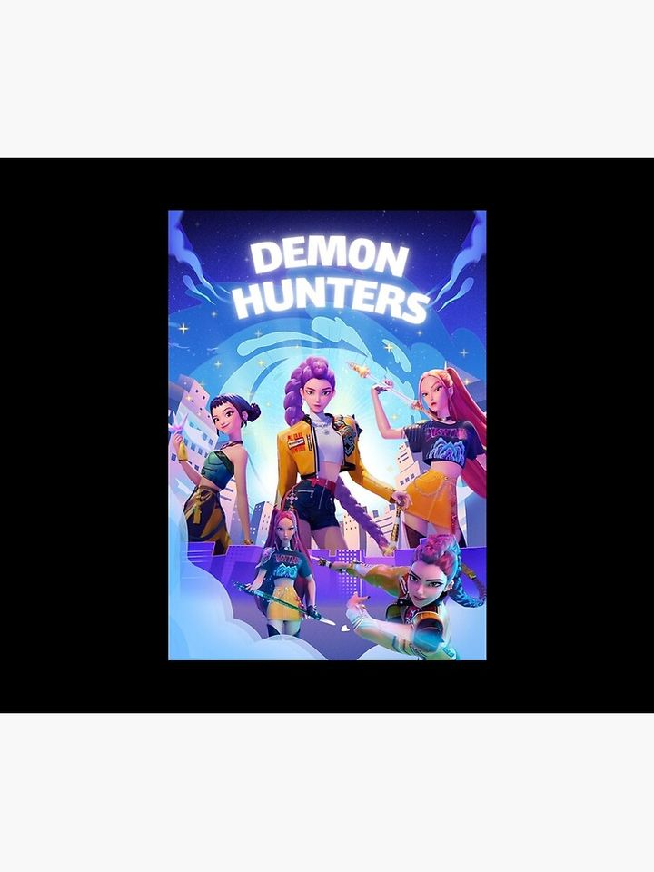 KPop Demon Hunters Cozy Soft Plush Throw Blanket for Fall and Winter