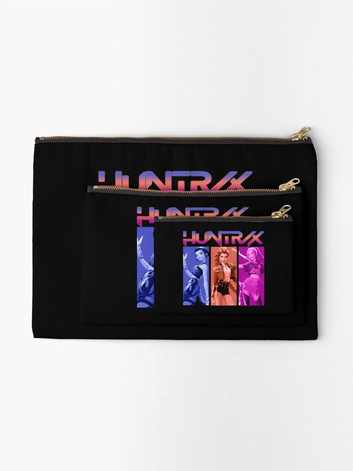 Huntrix Kpop Demo Movie Zipper Pouch
