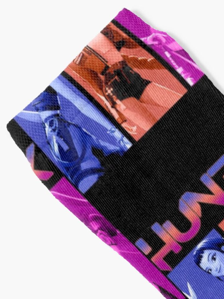 Huntrix Kpop Demo Movie Socks