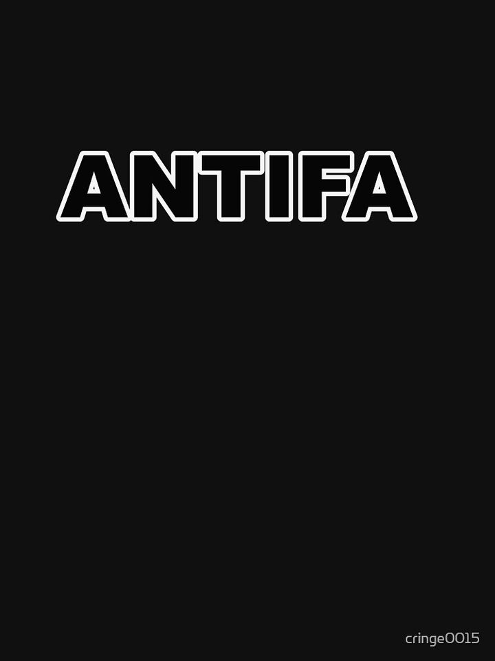 Bold Antifa Statement Classic T-Shirt
