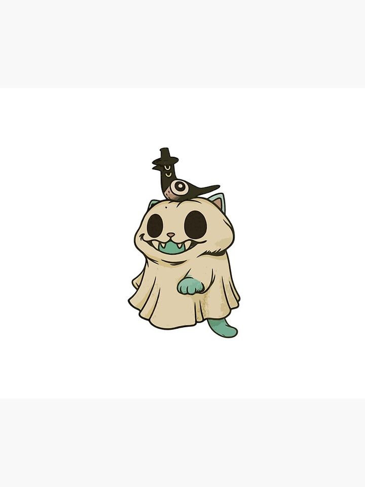 Derby Tiger Ghost & Sussy Bird Kpop Demon hunters Halloween Throw Blanket