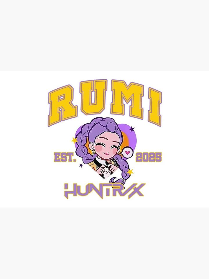 Rumi Huntrix Kpop Demon Hunter  Zipper Pouch