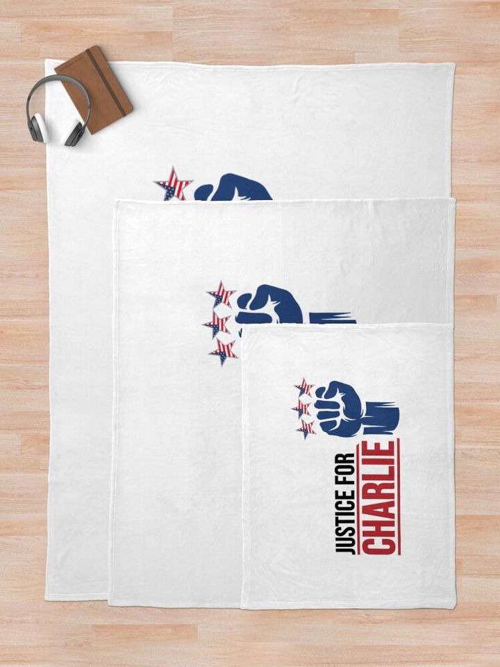 Charlie-Kirk Justice Blanket
