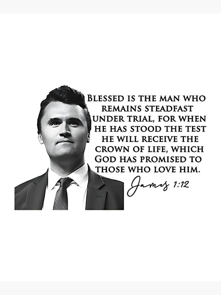 Charlie Kirk , A True Patriot Charlie Kirk Tote Bag