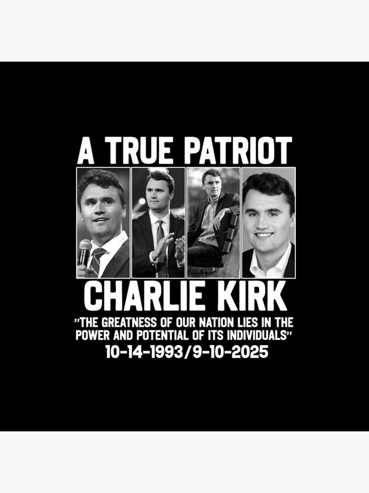 Charlie-Kirk Tote Bag