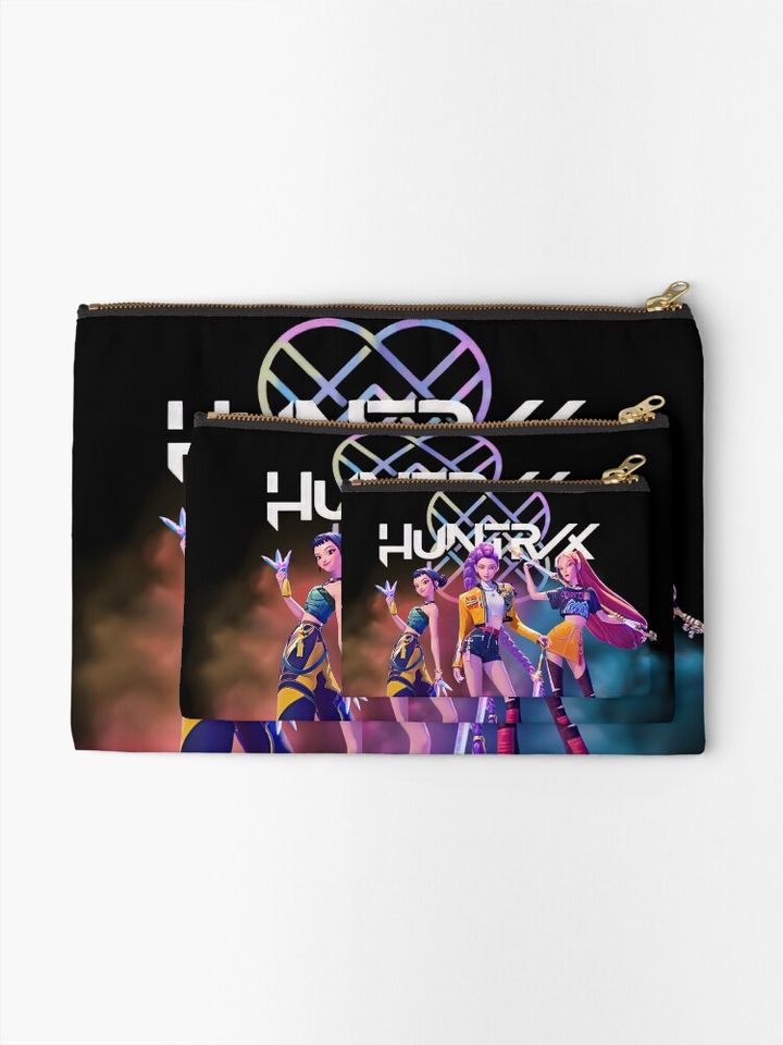 HUNTRX Kpop Demon Hunter  Zipper Pouch