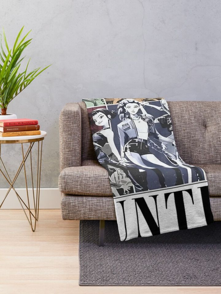 kpop demon hunters huntrix Fleece Blanket