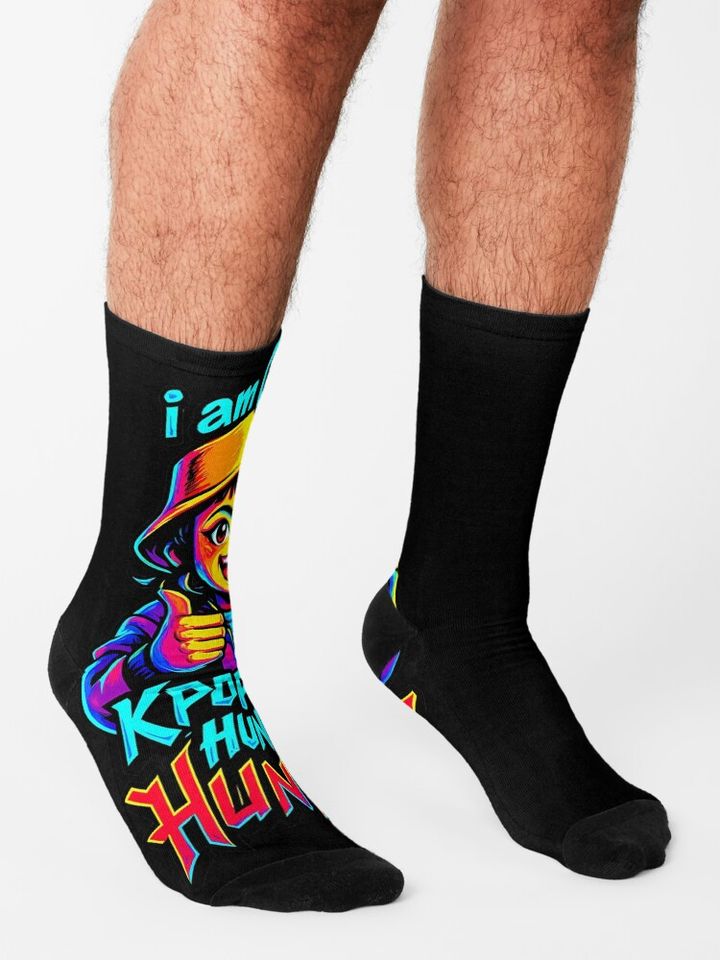 K-Pop Demon Hunters Art Zoey Socks