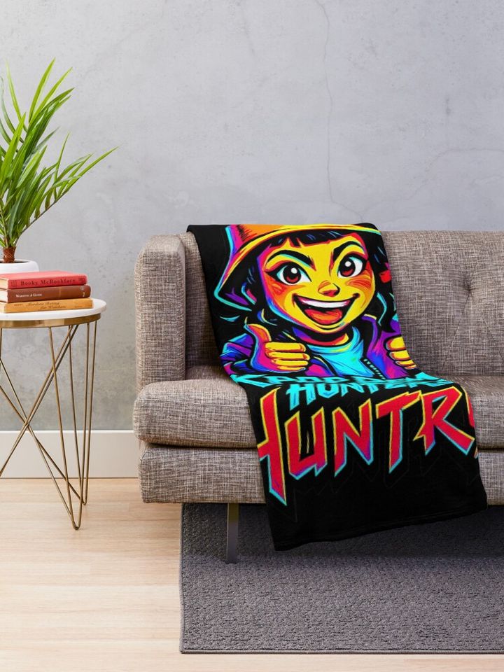 K-Pop Demon Hunters Art Zoey -  Fleece Blanket