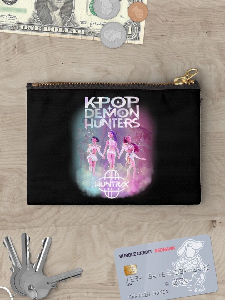 HUNTRX Kpop Hunter Zipper Pouch