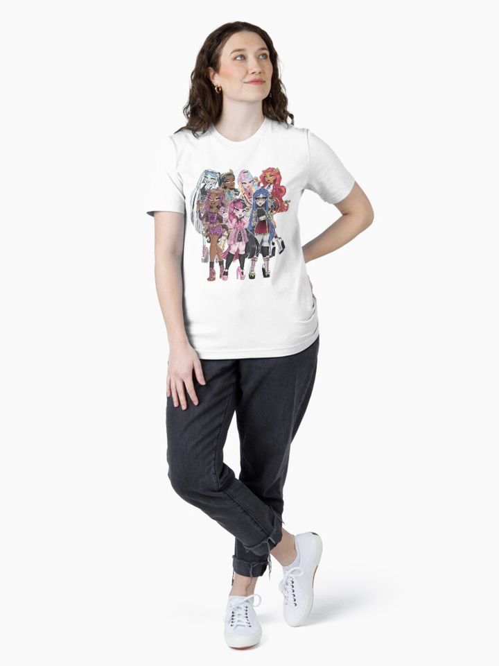 Monster Girls Group Classic T-Shirt – Stylish Casual Streetwear Graphic Tee