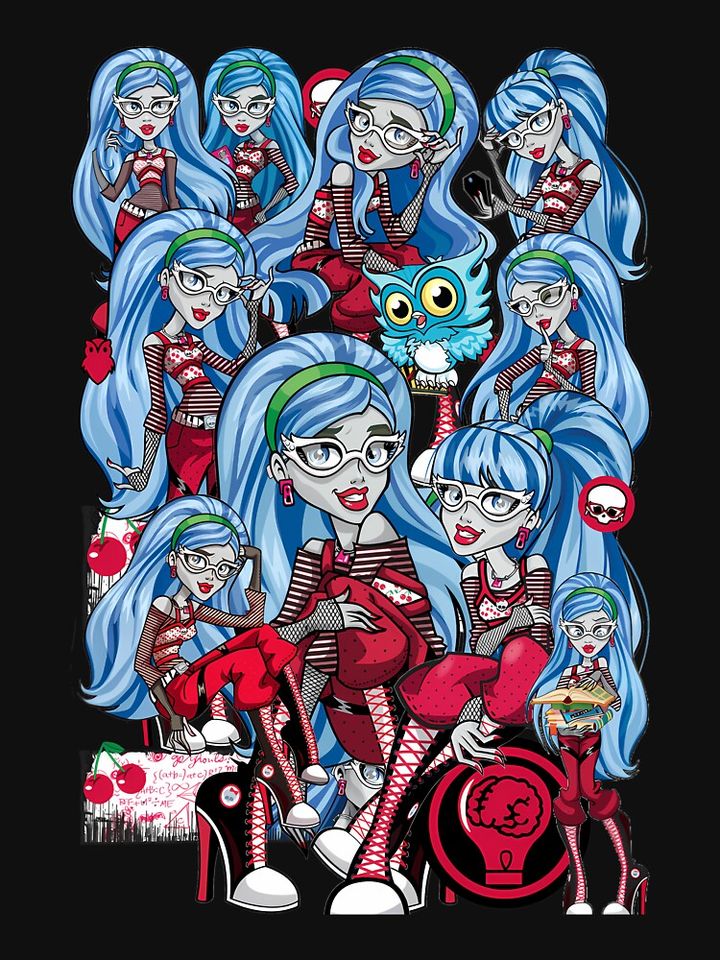 Ghoulia Yelps T-Shirt – Stylish Casual Streetwear Graphic Tee for Fans