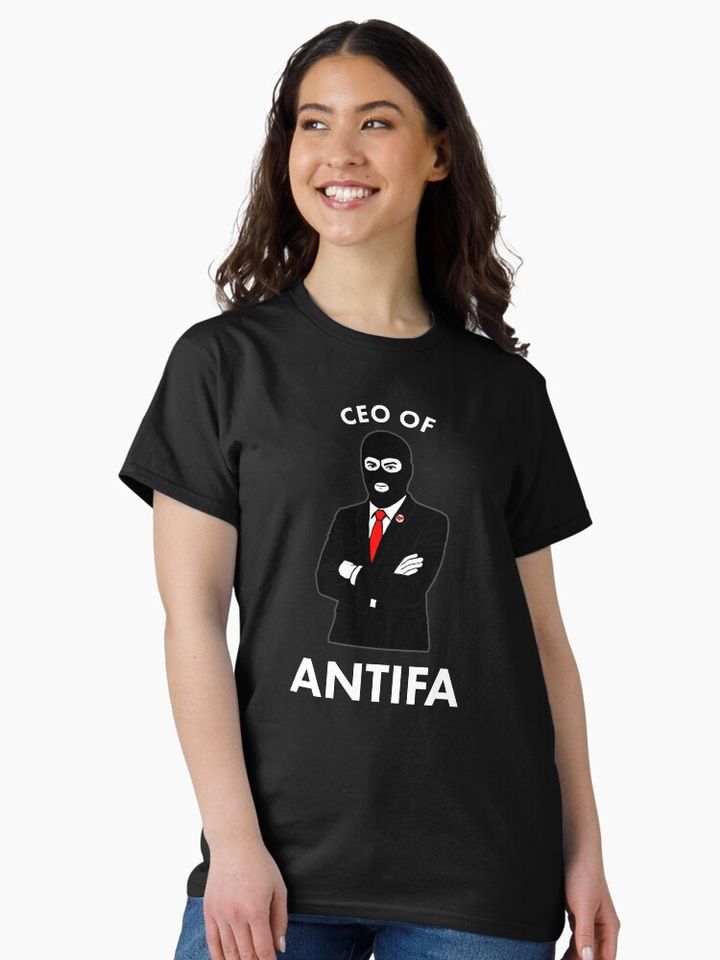 CEO of Antifa Bold Graphic Classic T-Shirt