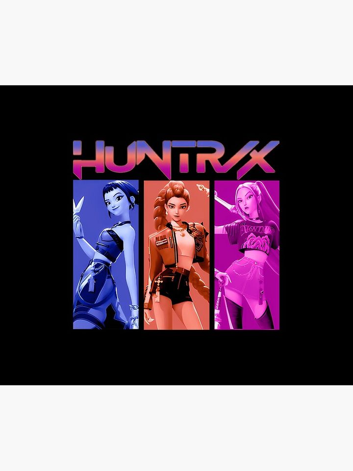 Huntrix Kpop Demo Movie Fleece Blanket