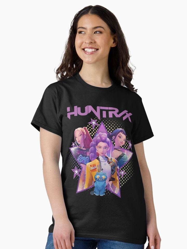 Huntrix Kpop Demon Hunter Girl Group Classic T-Shirt