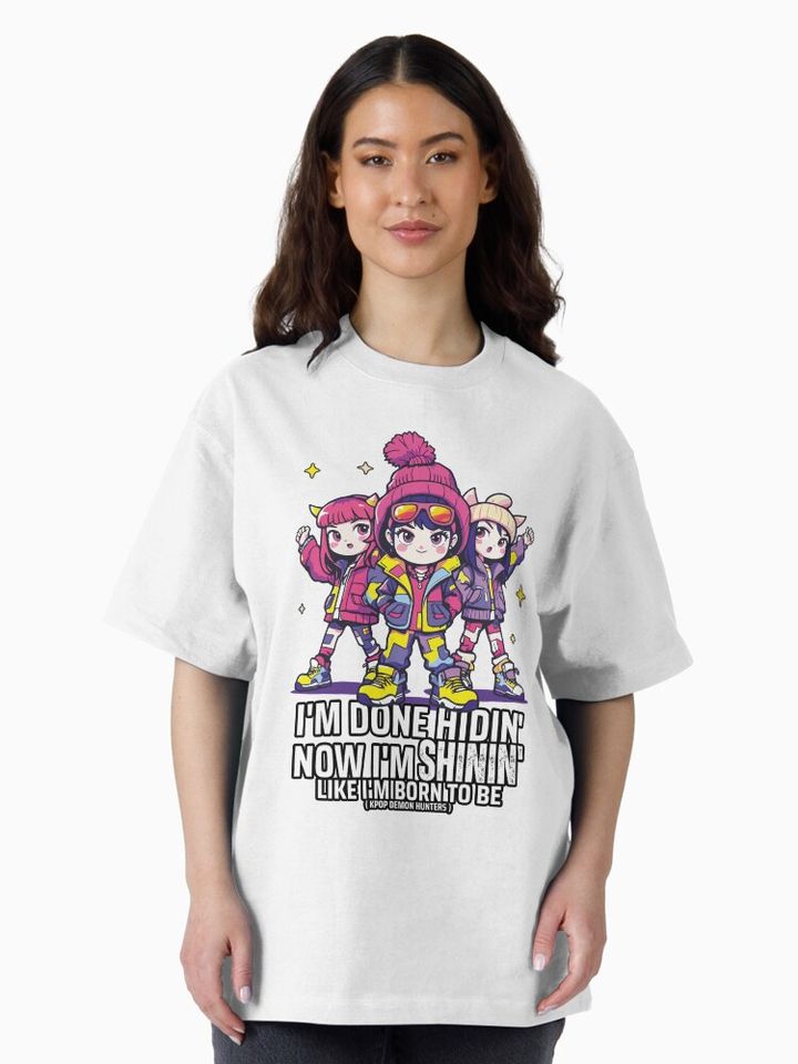 KPop Demon Hunters Fan Art Graphic T-Shirt