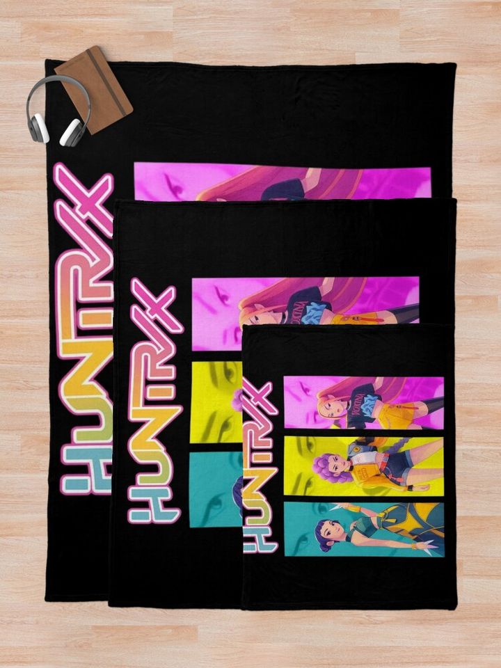 trio kpop Fleece Blanket, Gift For Fan