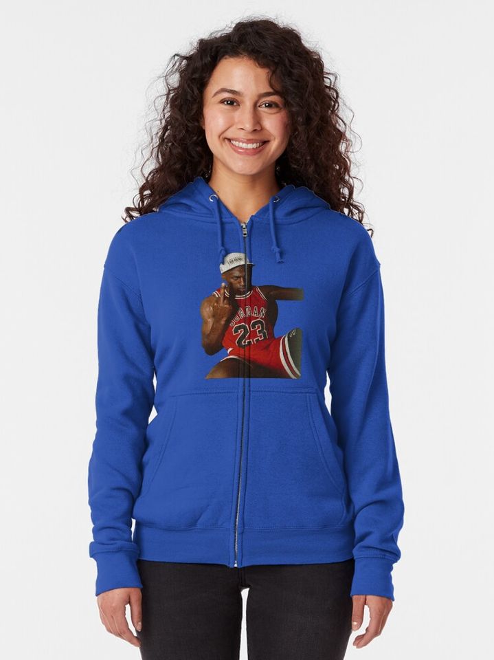 Michael Jordan Zipped Hoodie