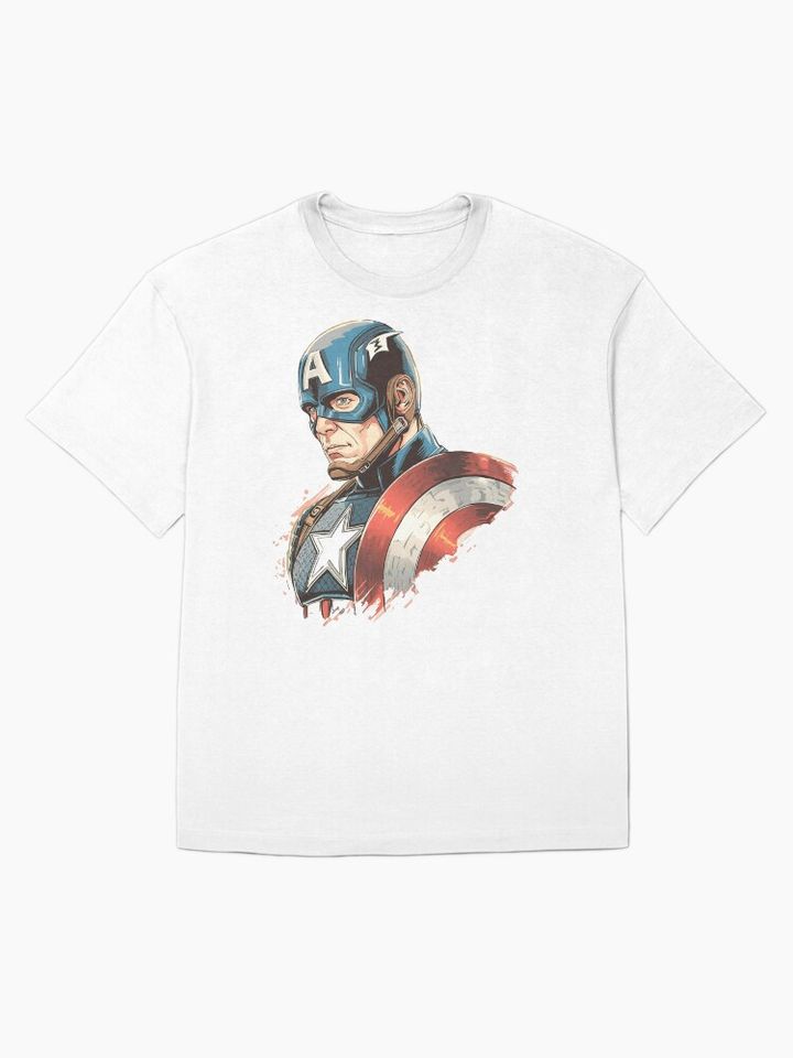 Avengers Team Oversized Graphic Tee