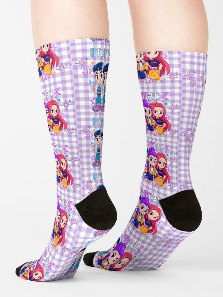 K-Pop Demon Hunters - Huntrix Socks